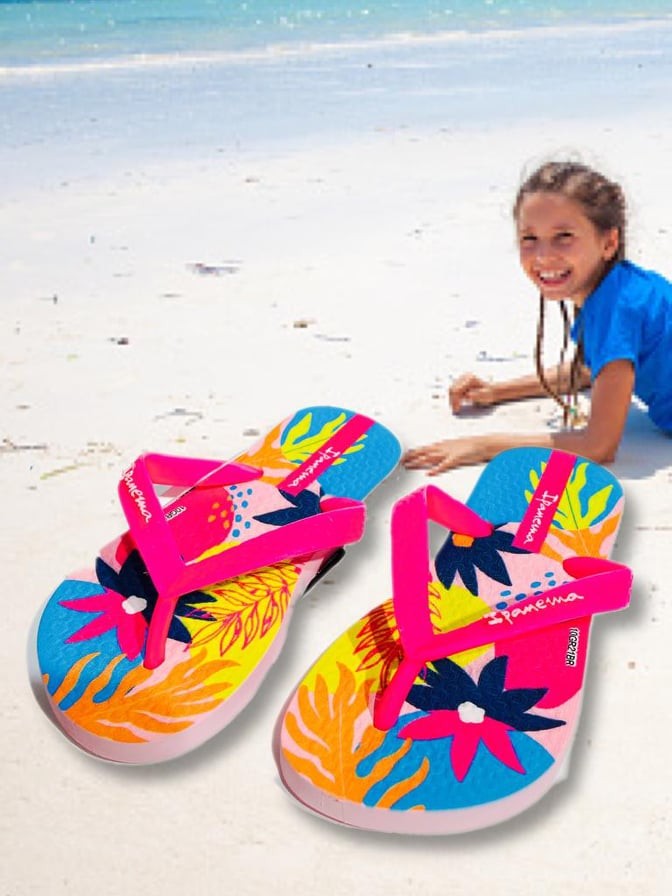 Ipanema Sandals Girls Flip Flops Printed