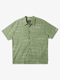 Quiksilver Short Sleeve Men's Woven Shirts Waterman