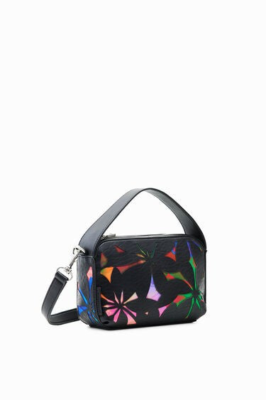 Desigual Bags Bolso Mini Flores Troqueladas