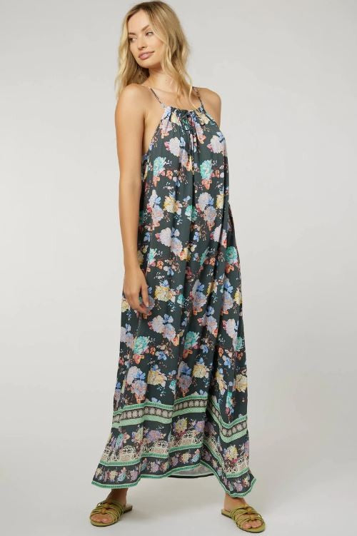 O'neill Women's Dresses Woven Maxi Dress Allover Print