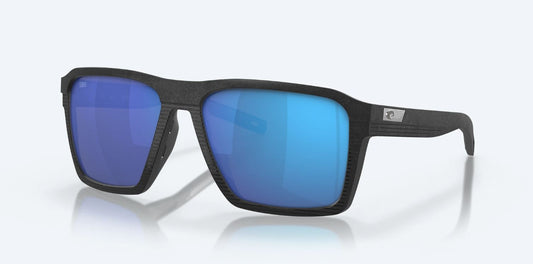 Costa Del Mar Sunglasses Net Black Blue Mirror Polarize