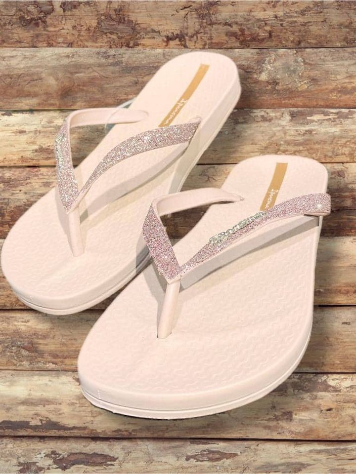 Ipanema Sandals Flip Flops Glitter