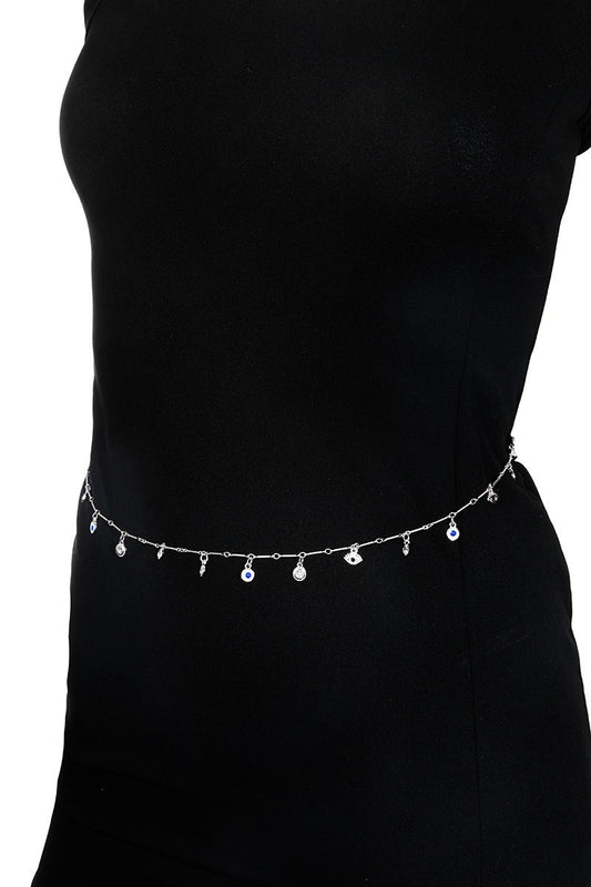 Fame Accessories Belts Eye Belly Chain