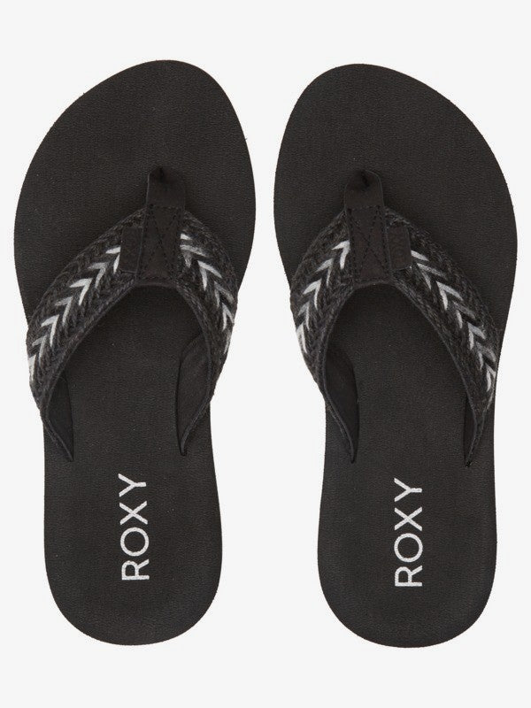 Roxy Sandals Woman Beachy Boho Inspired Braided