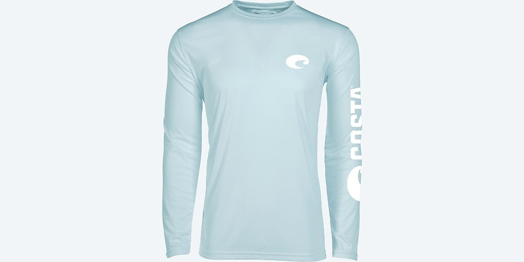 Costa Del Mar Long SleeveT-Shi Sun Protection And Performance