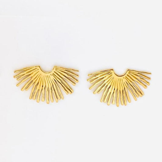 Salty Cali Earrings 18k Gold Plated