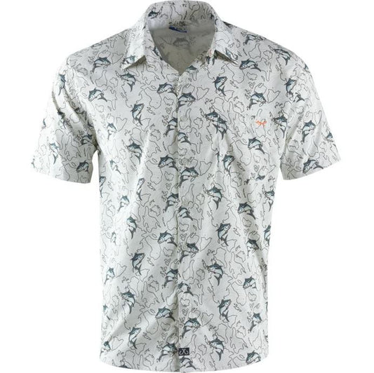 Salt Life Short Sleeve Men's Woven Shirts