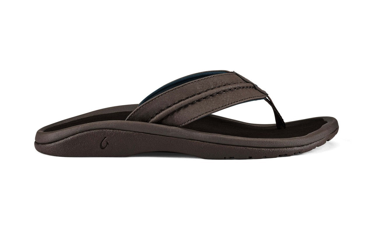 Olukai Sandals Men's Dark Wood