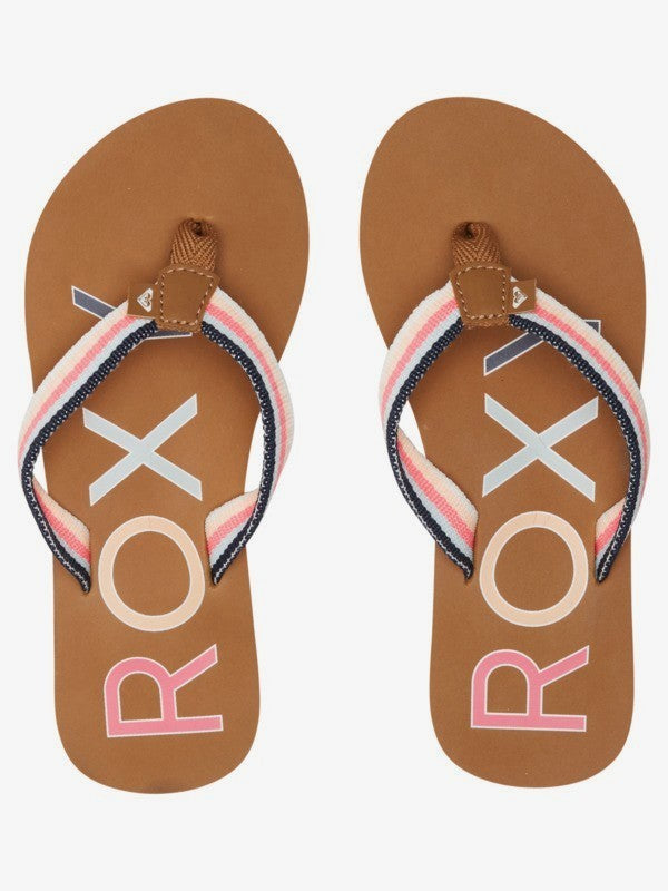 Roxy Sandals Girls Textile Webbing Upper