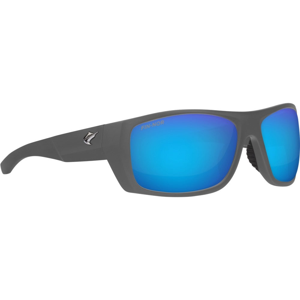 Pure Fishing Sunglasses Matte Shade Grey Blue Mirror