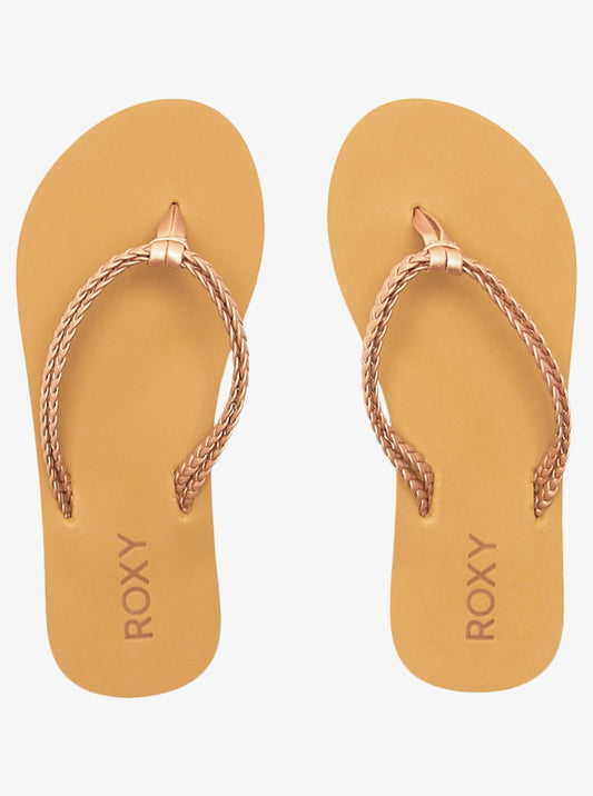 Roxy Sandals Girls Multi-Strap Faux Leather Upper