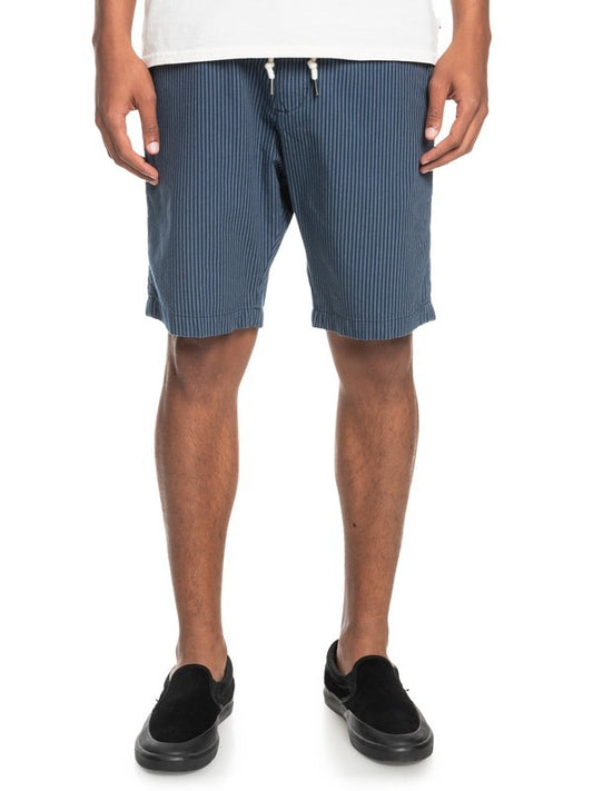 Quiksilver Men's Shorts 19" Yarn-Dyed Stripe Elasticat