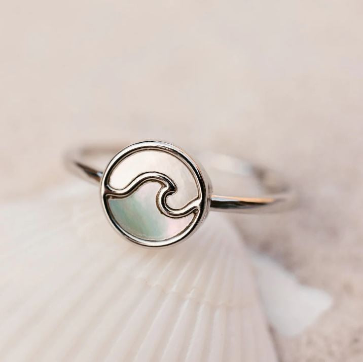 Pura Vida Ring Silver: Brass base with silver