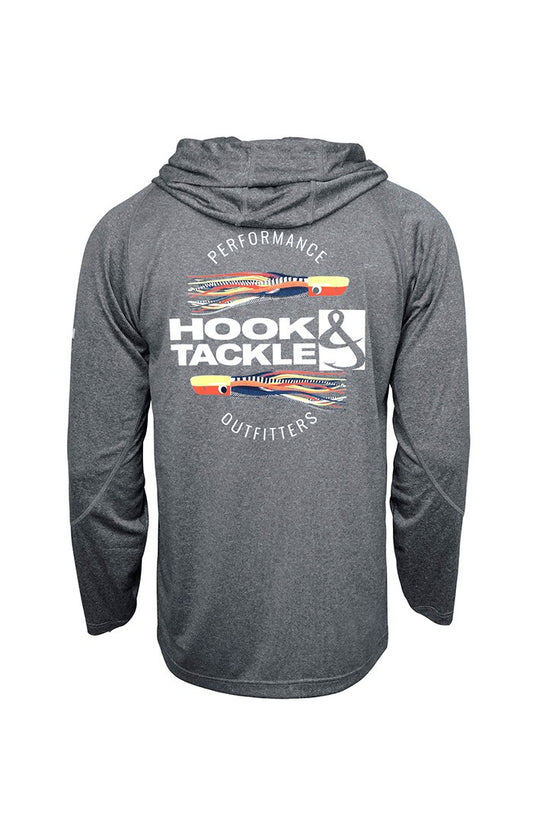 Hook & Tackle Long Sleeve T-Sh Fishing Hoodie Wicked Dry & Co