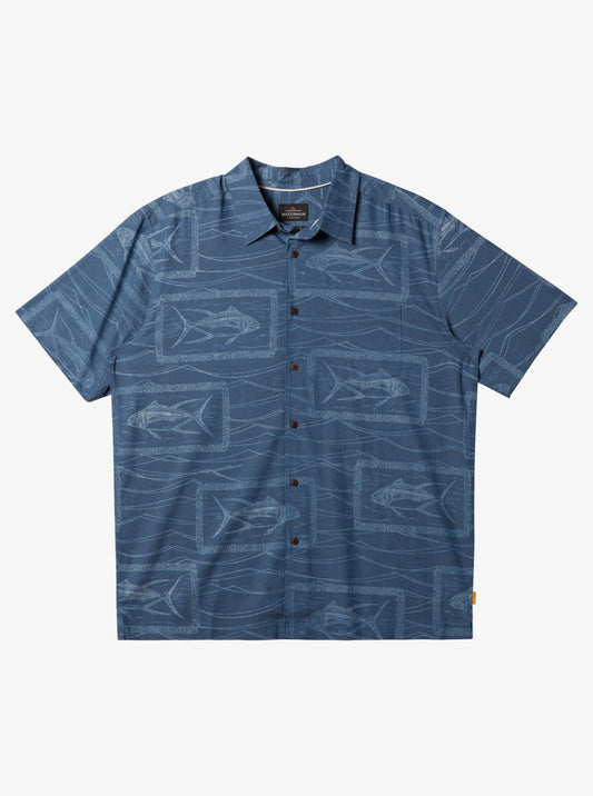 Quiksilver Short Sleeve Men's Woven Shirts Waterman