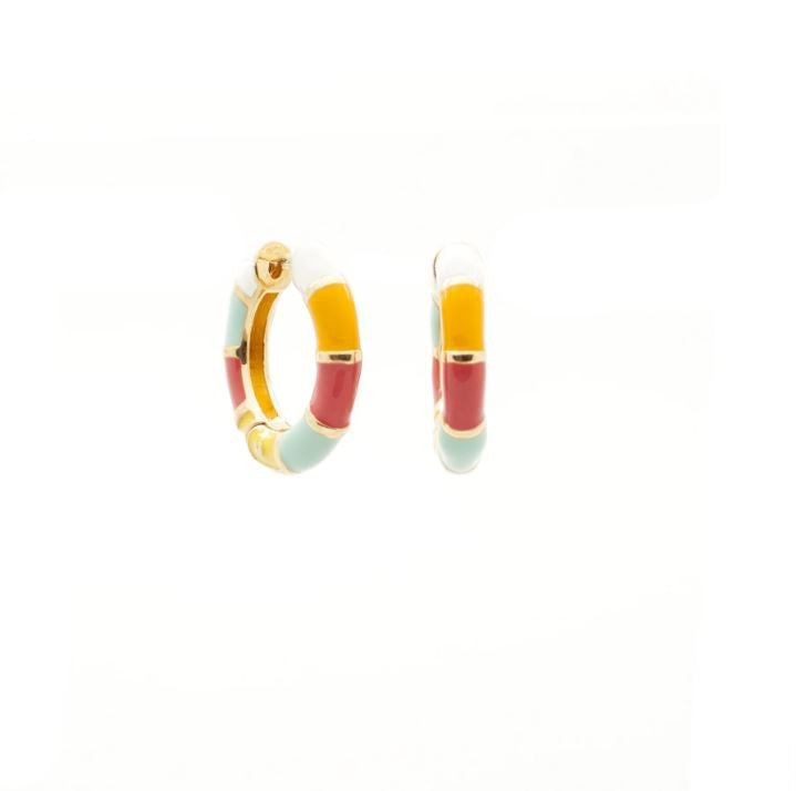 Salty Cali Earrings Gold Plated Stainless Steel