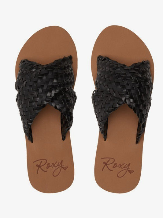 Roxy Sandals Woman Multi Braided Leather CrossOve