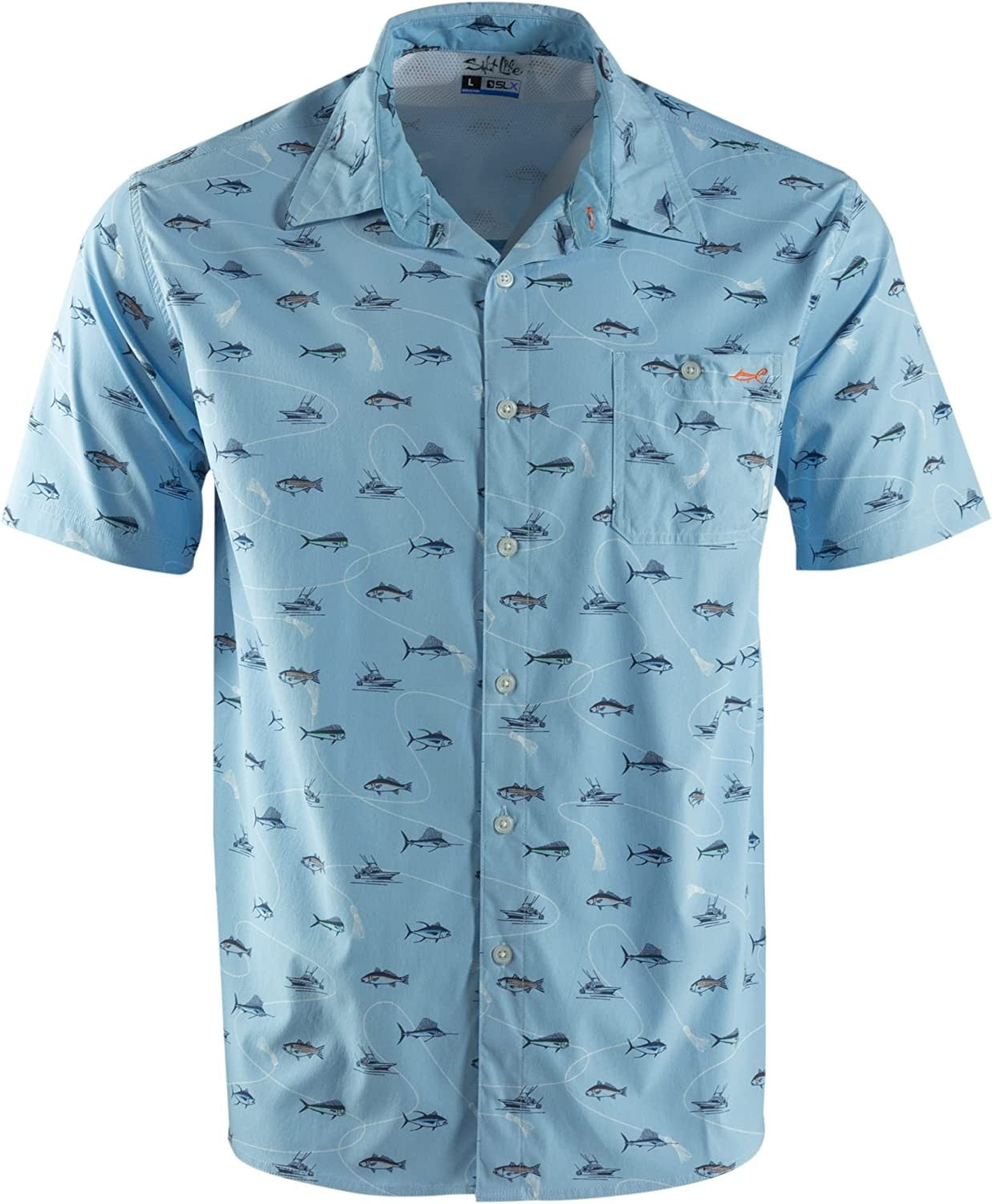 Salt Life Short Sleeve Men's Woven Shirts