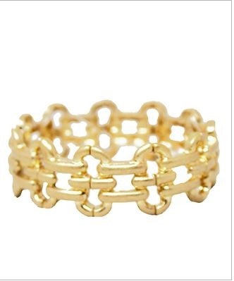 Golden Stella Bracelet Metal Bracelet